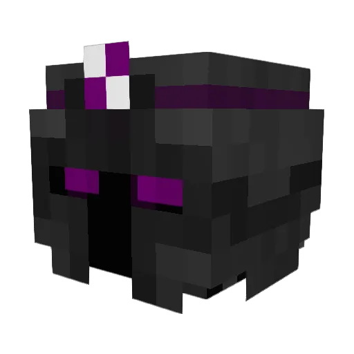TioCruell Minecraft avatar head, 3D render