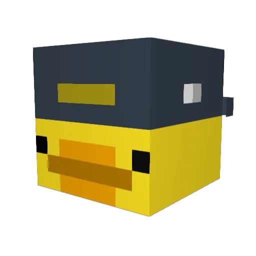 Tio_Tommy Minecraft avatar head, 3D render