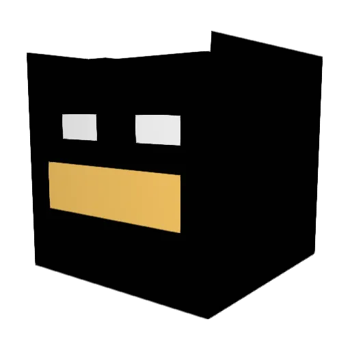 Tip3ur Minecraft avatar head, 3D render
