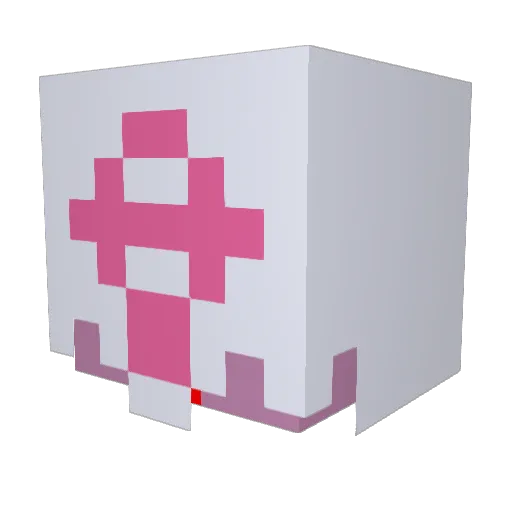 Tipe00 Minecraft avatar head, 3D render