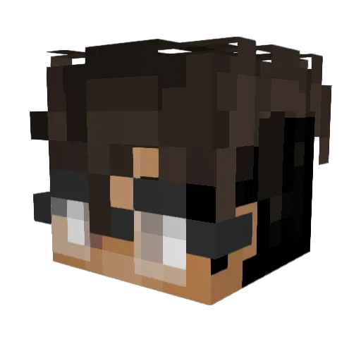 TipicoEfe Minecraft avatar head, 3D render