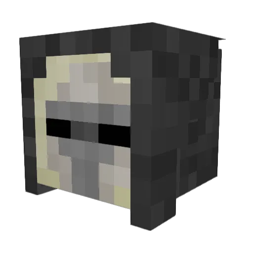 Tippa20 Minecraft avatar head, 3D render