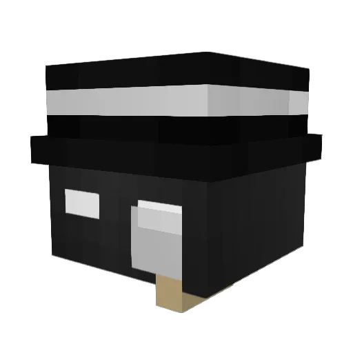 Tippo_ Minecraft avatar head, 3D render