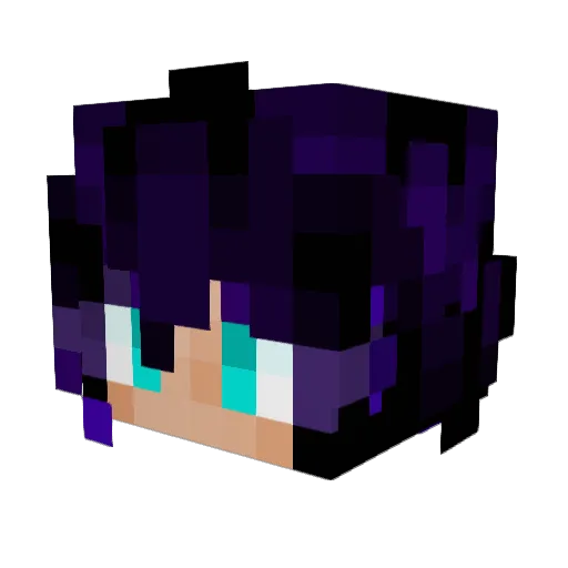 Tipre_Lyker Minecraft avatar head, 3D render