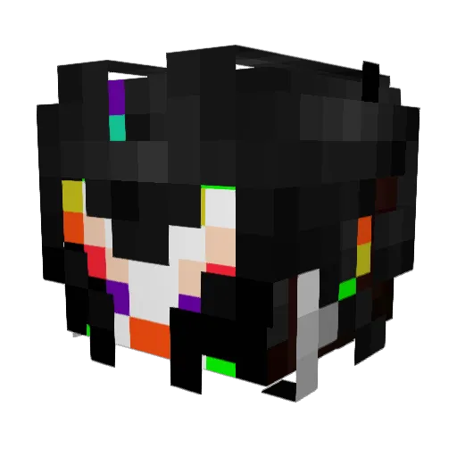 TipsyCastle9706 Minecraft avatar head, 3D render