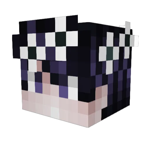 TipusLegenda Minecraft avatar head, 3D render