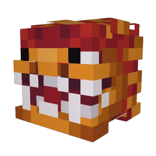 TiredGhost07 Minecraft avatar head, 3D render