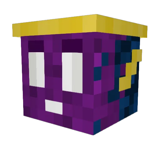 TiredMagdalena Minecraft avatar head, 3D render