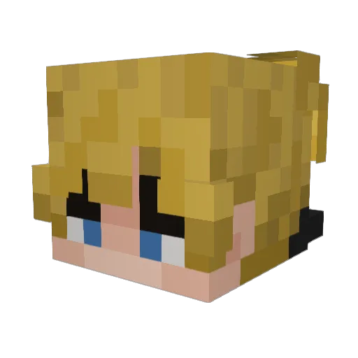 Tired_Mochi Minecraft avatar head, 3D render