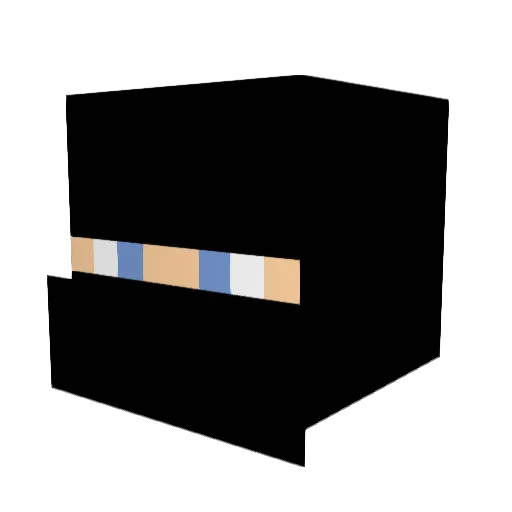 TiskoEri Minecraft avatar head, 3D render