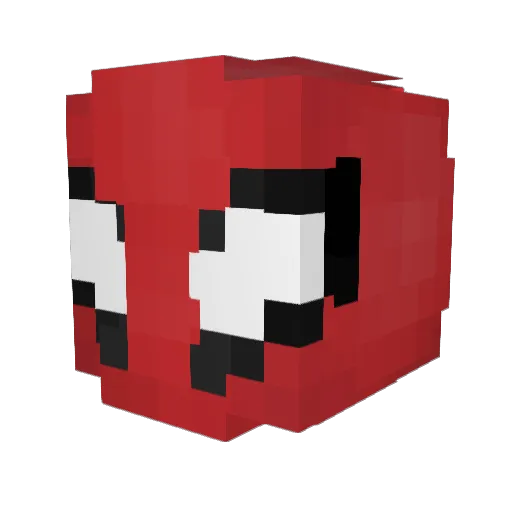 Tism_Tater Minecraft avatar head, 3D render