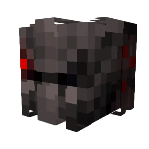 Tit4nThief Minecraft avatar head, 3D render