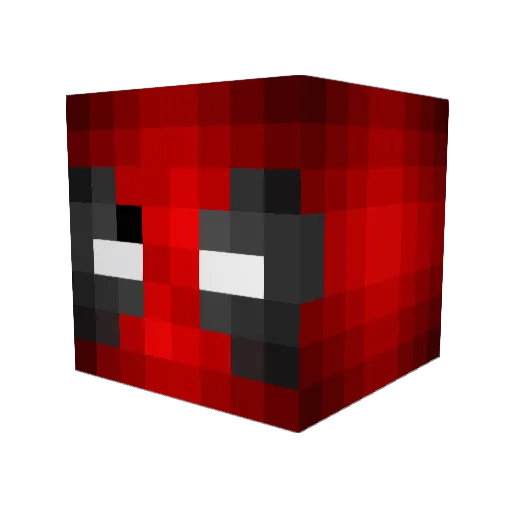 Titan31415 Minecraft avatar head, 3D render