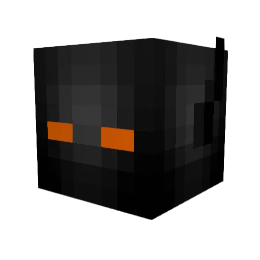 TitanBoss21 Minecraft avatar head, 3D render