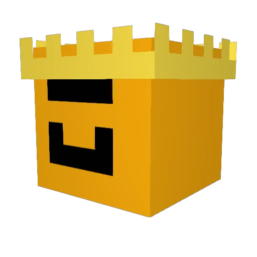 TitanCOLI Minecraft avatar head, 3D render