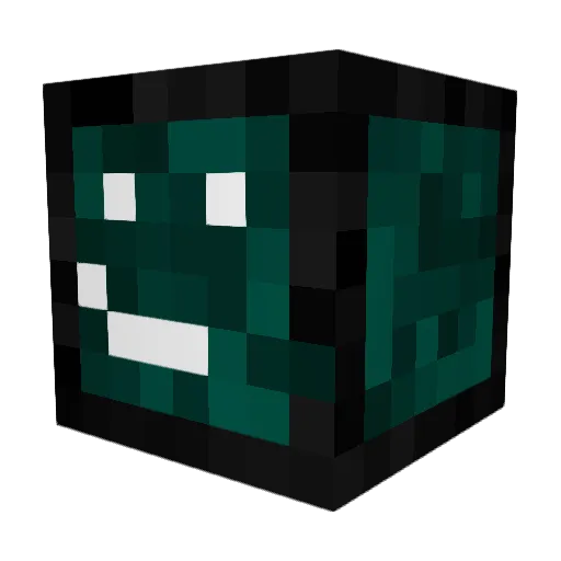 TitanCoCraft Minecraft avatar head, 3D render
