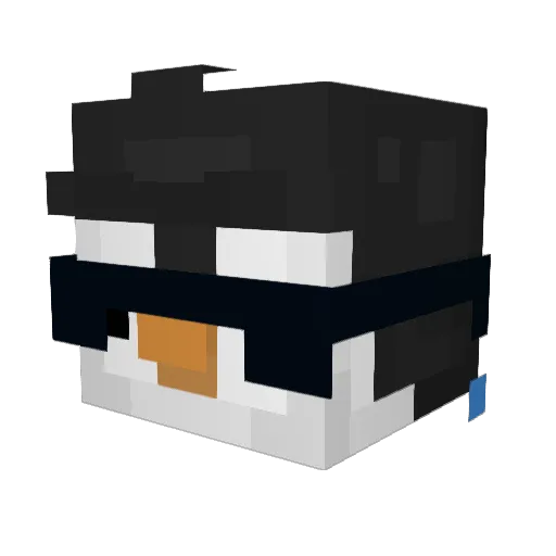 TitanCreeper287 Minecraft avatar head, 3D render
