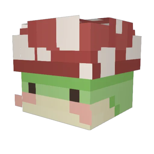 TitanEagle9 Minecraft avatar head, 3D render
