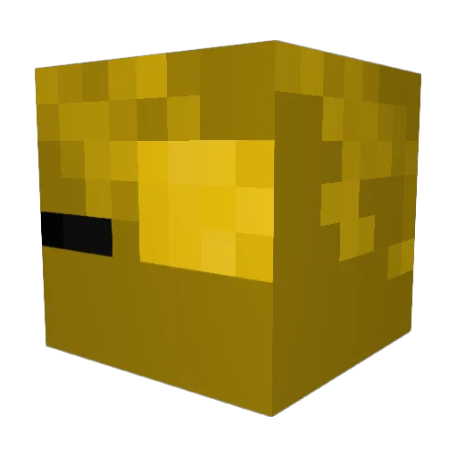 TitanGodOMEGA Minecraft avatar head, 3D render
