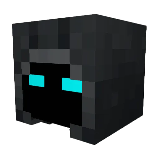 TitanWave Minecraft avatar head, 3D render