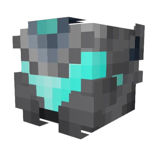 Titan_419 Minecraft avatar head, 3D render