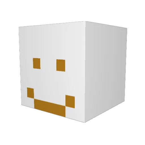 Titanic882 Minecraft avatar head, 3D render