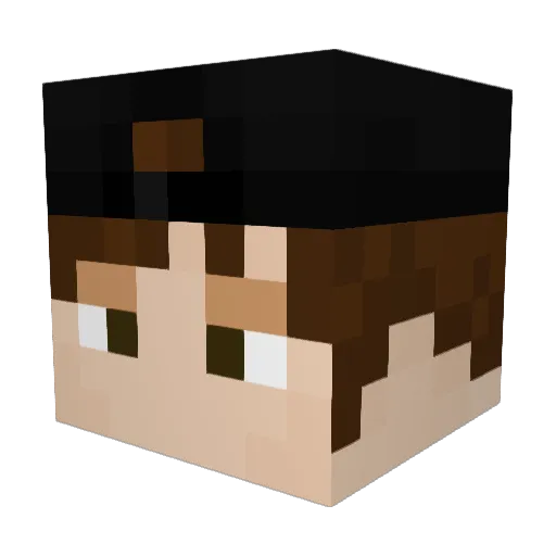 TitanicSurvivor2 Minecraft avatar head, 3D render
