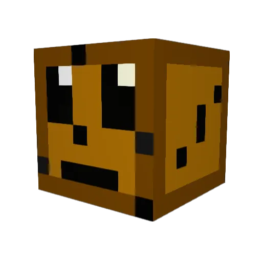 TitaniumSloth Minecraft avatar head, 3D render