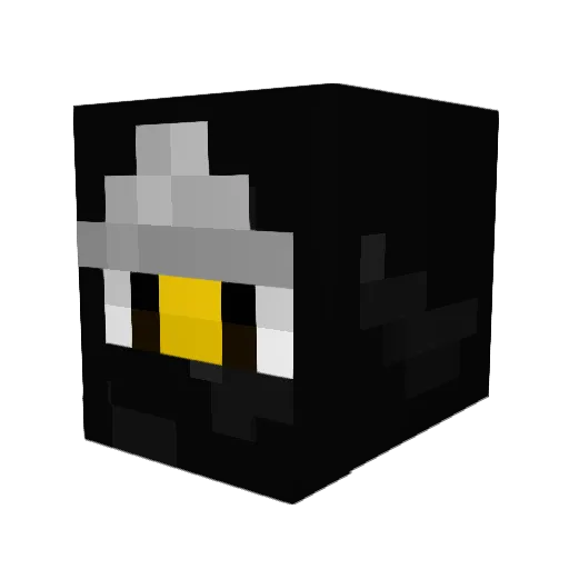 TitanoSnake Minecraft avatar head, 3D render