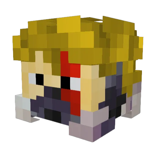 Titanslayer2753 Minecraft avatar head, 3D render