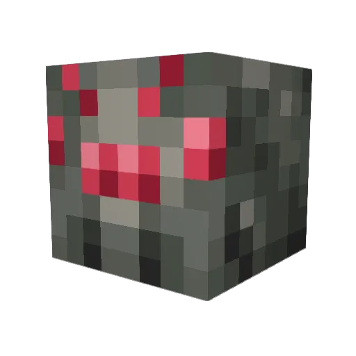 Titanspino Minecraft avatar head, 3D render