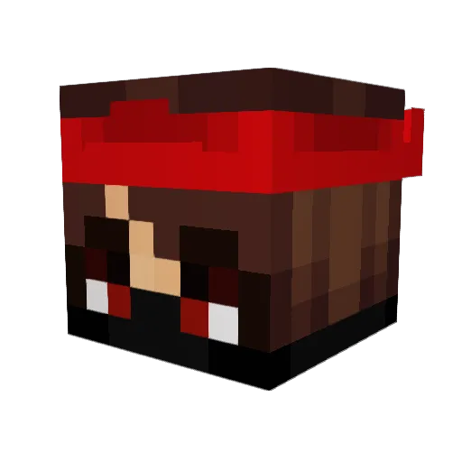 TitleTown17 Minecraft avatar head, 3D render