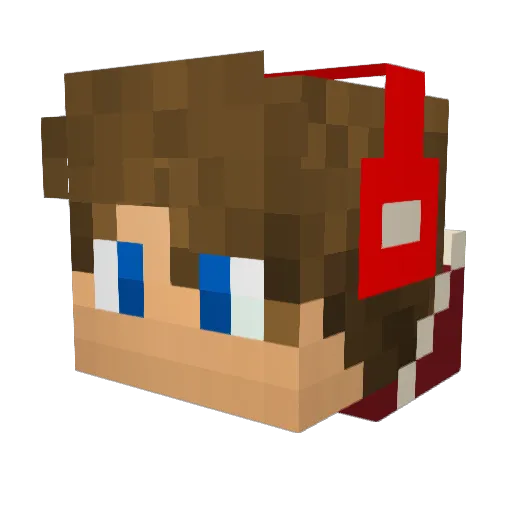 Tito090300 Minecraft avatar head, 3D render