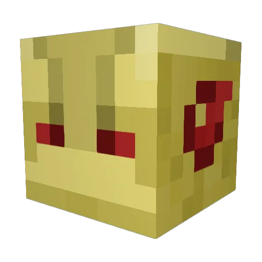 TitoRe Minecraft avatar head, 3D render