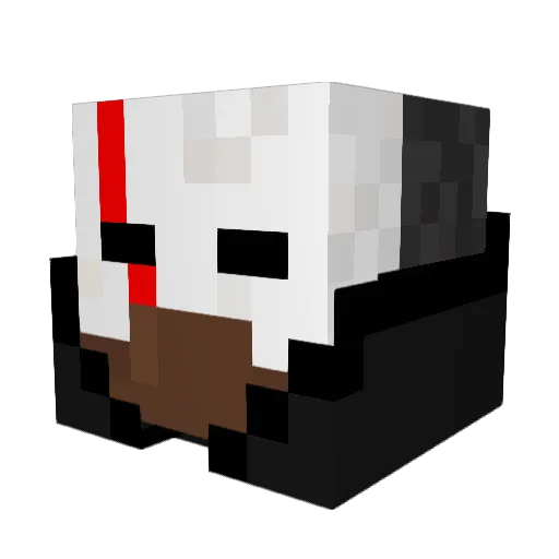 Tito_qseng187 Minecraft avatar head, 3D render