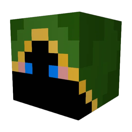 Titus_Flavius___ Minecraft avatar head, 3D render