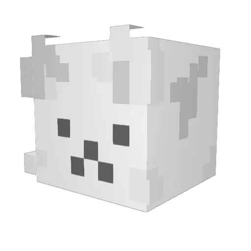 Titus_ytb Minecraft avatar head, 3D render