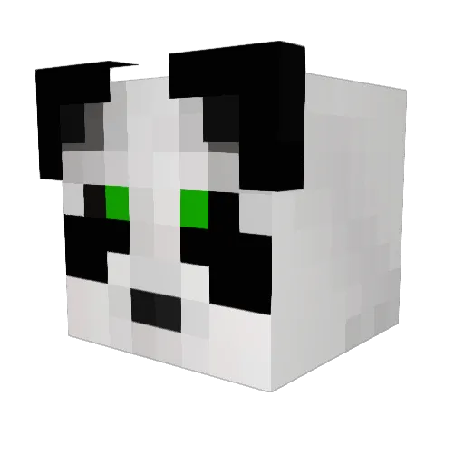 Tiwi1411 Minecraft avatar head, 3D render
