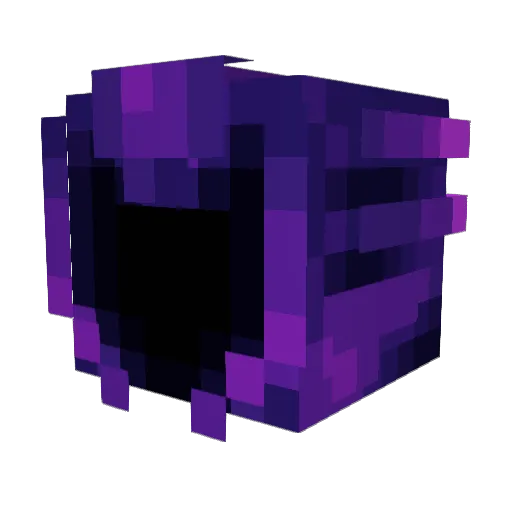 Tixane Minecraft avatar head, 3D render