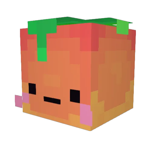 Tizzyk29 Minecraft avatar head, 3D render
