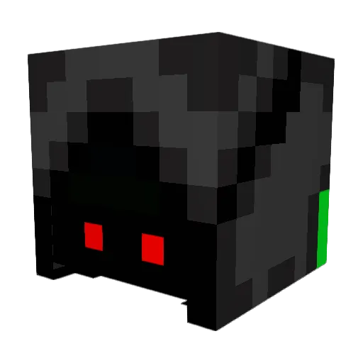 TjaboG Minecraft avatar head, 3D render