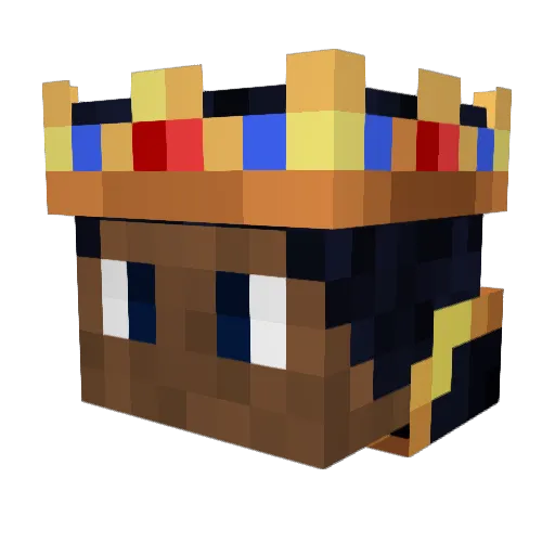 Tjalin186 Minecraft avatar head, 3D render
