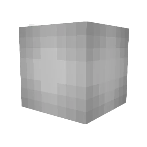 Tjarem Minecraft avatar head, 3D render