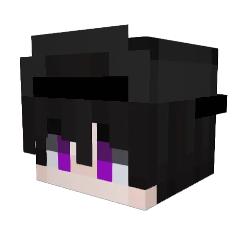TjarkGHG Minecraft avatar head, 3D render