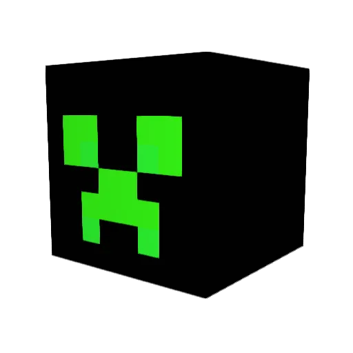 Tjiller Minecraft avatar head, 3D render