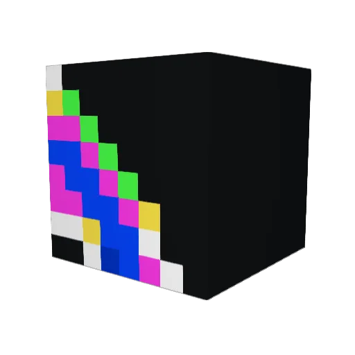 Tjordan12 Minecraft avatar head, 3D render