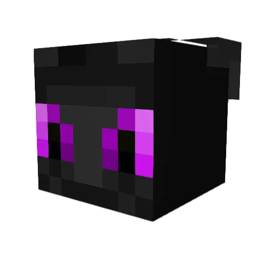 Tjwhite Minecraft avatar head, 3D render