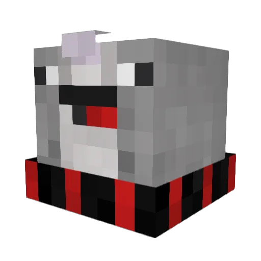 Tk2525 Minecraft avatar head, 3D render