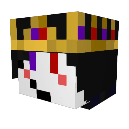 Tkiller0 Minecraft avatar head, 3D render