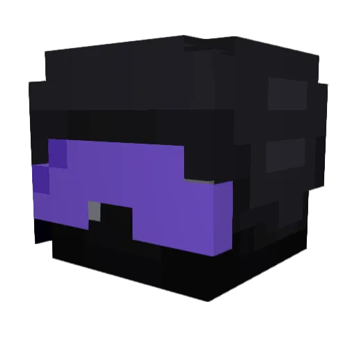 Tkkreme Minecraft avatar head, 3D render
